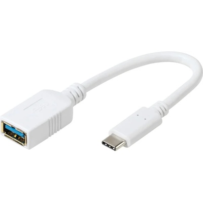Vivanco Преходник Vivanco 39837 Type-C, USB Type-C(м) към USB 3.0 Type-A (ж), бял (39837)