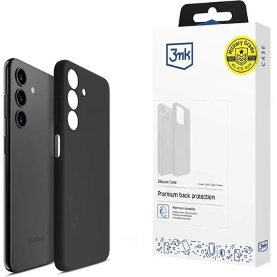 3mk Protection Силиконов кейс 3mk за Samsung Galaxy A24 4G - черен (5903108522182)