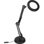 Kik Led настолна лампа с лупа и въртящо се рамо, 2 режима на монтаж (kx2987)