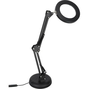Kik Led настолна лампа с лупа и въртящо се рамо, 2 режима на монтаж (kx2987)