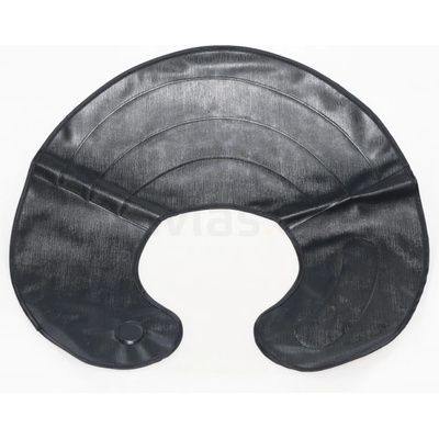 Salon Komplet Stříhací límec plast.černý-ovál