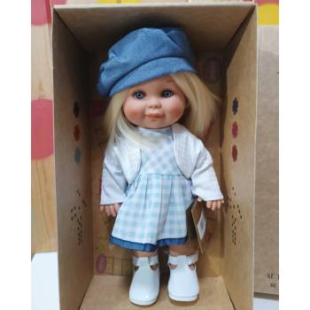 Magic baby: кукла Бети със синя шапка и красива рокля (MB330001)