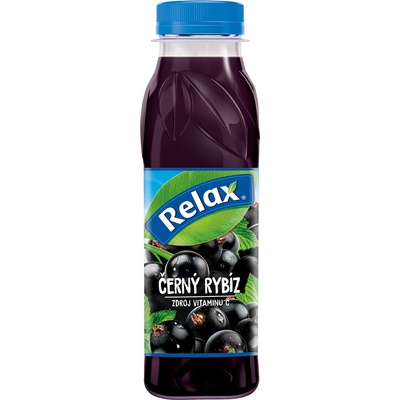 Relax 100% černý rybíz 12 x 330 ml