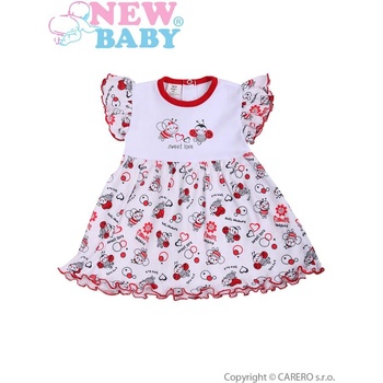 New Baby Kojenecké šaty Beruška