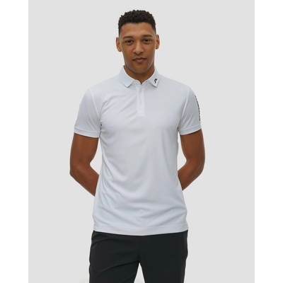 J.lindeberg Pánská Bílá Polokošile Men Tour Tech Slim Fit Polo