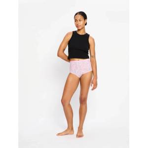 Modibodi Менструални бикини Modibodi Classic Full Brief Moderate Flore Pink Modibodi | Rozov Mnogotsveten | ЖЕНИ | M