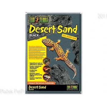 Hagen Exo Terra Desert Sand černý 4,5 kg