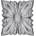 Kvet 80x75x2mm