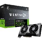MSI GeForce RTX 5060 Ti VENTUS 2X OC PLUS 16GB GDDR7 128bit (G506T-16V2CP) Видео карти