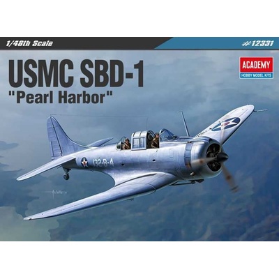 Academy Douglas SBD-1 USMC Pearl Harbor 1:48
