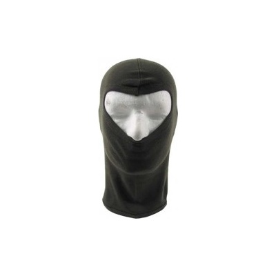 kukla balaclava zelená 1 otvor