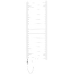Mexen Pluton 1200x500 mm 600W white (W106-1200-500-2600-20)