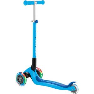 Globber Сгъваема тротинетка globber primo foldable lights - небесно синя (432-101-3) - presi Тротинетка, скутер
