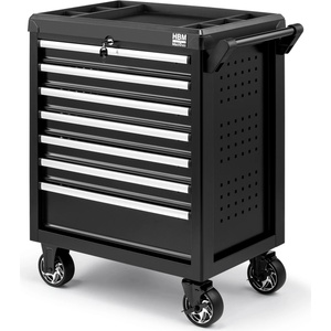 HBM Machines Количка за инструменти HBM - H136502, 7 чекмеджета, 47х93х77 cm (H136502)
