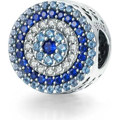 P&J Jewellery Stříbrný přívěsek Modré oko SB66