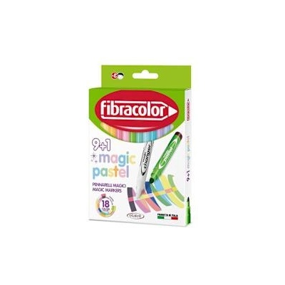Fibracolor Маркери Magic Pastel 10 цвята