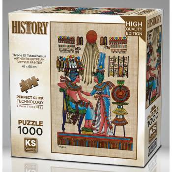 KS Games - Puzzle Papirus Throne of Tutankhamun - 1 000 piese