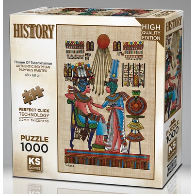 KS Games - Puzzle Papirus Throne of Tutankhamun - 1 000 piese