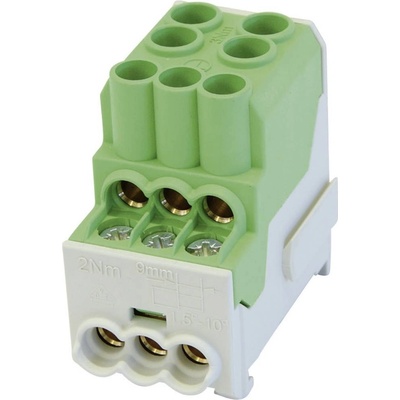 HoraeTec 080010-2-4 zelená, žltá 1-pólový; 080010-2-4