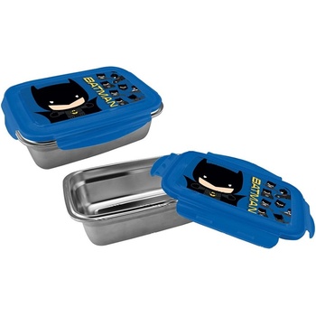 Graffiti Метална кутия за храна Graffiti Batman - Chibby, 800 ml (246421)