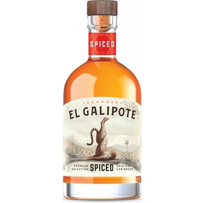 El Galipote Spiced 35% 0,7 l (čistá fľaša)