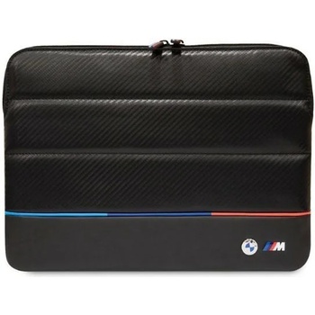 BMW Чанта за лаптоп BMW BMCS14PUCARTCBK 14"", черна / черна, Carbon Tricolor (BMW000517-0)