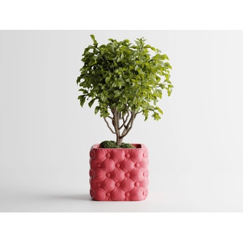 Кашпа Chesterra Голяма, 136x136xH118мм- Розова