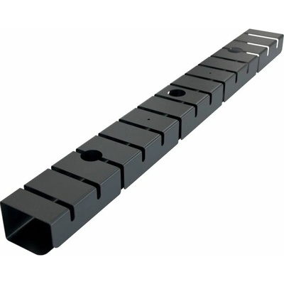 ZLKL Kovový káblový organizér 750 mm antracit 1Ka0024