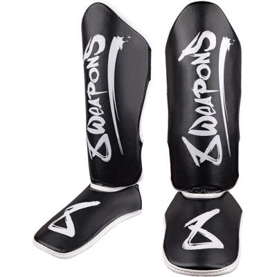 8Weapons Детски Протектори за Крака 8 Wepons Unlimited 2.0 black-white - S/M