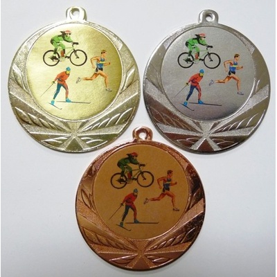 Zimní triatlon medaile D114-L53