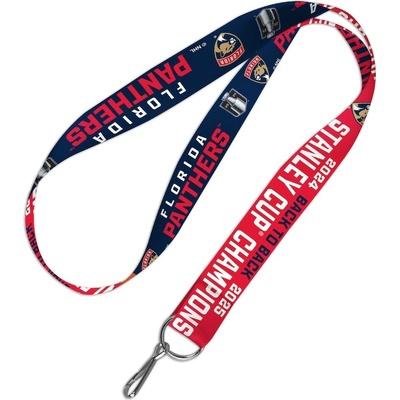 Snúrka na krk Fanatics Florida Panthers NHL 2025 Stanley Cup Champions Lanyard