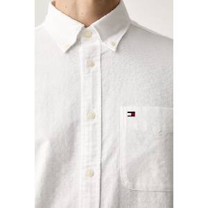 Tommy Hilfiger риза мъжка от памук (MW0MW43347)