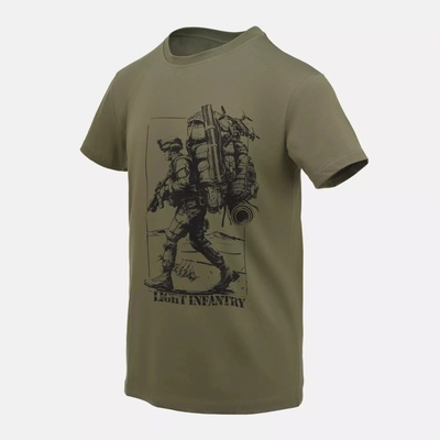 Tričko Helikon-Tex LIGHT INFANTRY krátky rukáv KHAKI