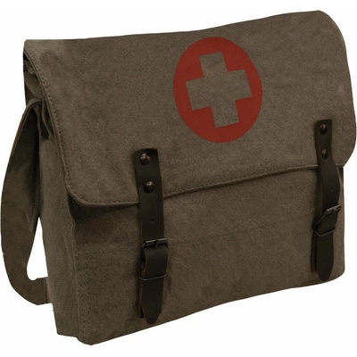 ROTHCO taška cez rameno zdravotná CROSS OLIVE DRAB