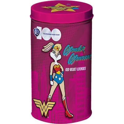 Looney Tunes Lola Wonder Woman sušenky s příchutí Red Velvet 150 g