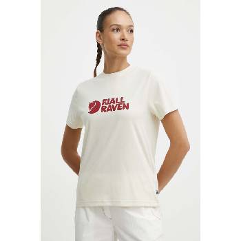 Fjallraven Тениска Fjallraven Fjällräven Logo Tee в бежово F87146 (F87146.113)