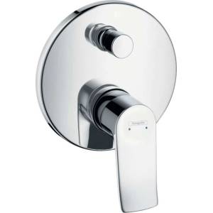 Hansgrohe Metris New - Скрита смесителна батерия за вана, хром 31487000 (31487000)