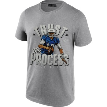 NFLPA Мъжка тениска Josh Allen Trust The Process Buffalo Bills NFL Men T-shirt