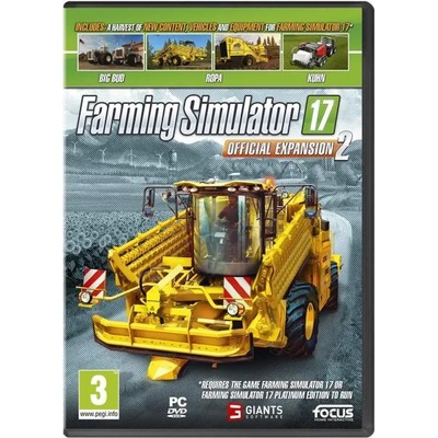 Focus Home Interactive Farming Simulator 17 Official Expansion 2 (PC)