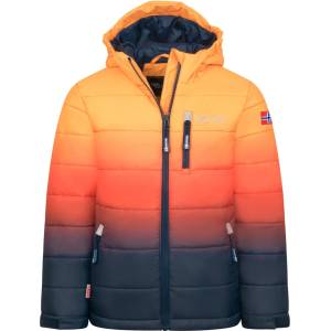 TROLLKIDS Детско ски яке Trollkids Kid's Hemsedal Snow Jacket Ski jacket - Mango / Navy - размер 128 (EU) (703-7236-0417)