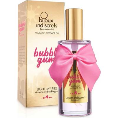 Затоплящо масажно масло, Bubblegum - Aphrodisia Light My Fire 100ml (BIJOUX0218)