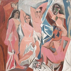 EUROGRAPHICS - Puzzle Pablo Picasso - The Young Ladies of Avignon - 500 piese