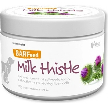 VetFood BARFeed Milk Thistle - хранителна добавка за кучета и котки с бял трън, 200 гр - Полша