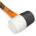 Handy Tools Гумен чук с дръжка от фибростъкло - 450g 10431B (10431B)