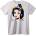 NOONEBRAND Тениска Снежанка Карикатура - 2XL, Black