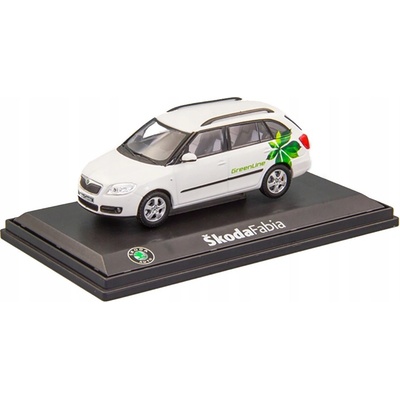 Abrex Škoda Fabia II Combi 2008 Green Line 1:43