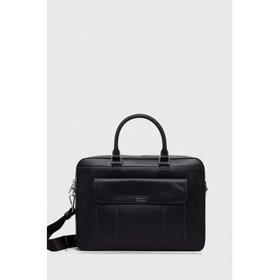 Tommy Hilfiger Кожена чанта за лаптоп Tommy Hilfiger в черно AM0AM11818 (AM0AM11818)