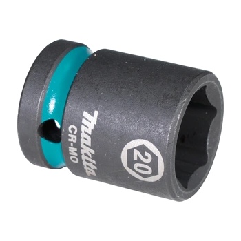 Makita Къса вложка 21mm, 1/2" , Impact black E-16178 (E-16178)