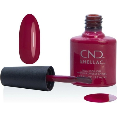 CND Shellac Gel lak How Merlot 7.3 ml