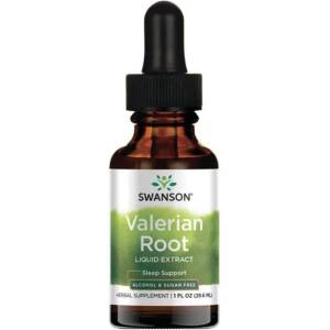 Swanson Valerian Root Liquid Extract, 29.6 ml, Swanson (SW1255)